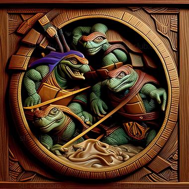 3D мадэль Черепашки-ниндзя IV Черепашки во времени REL 6724a82c dd71 42d0 93cf 0c508e6dd4a5 01 (STL)